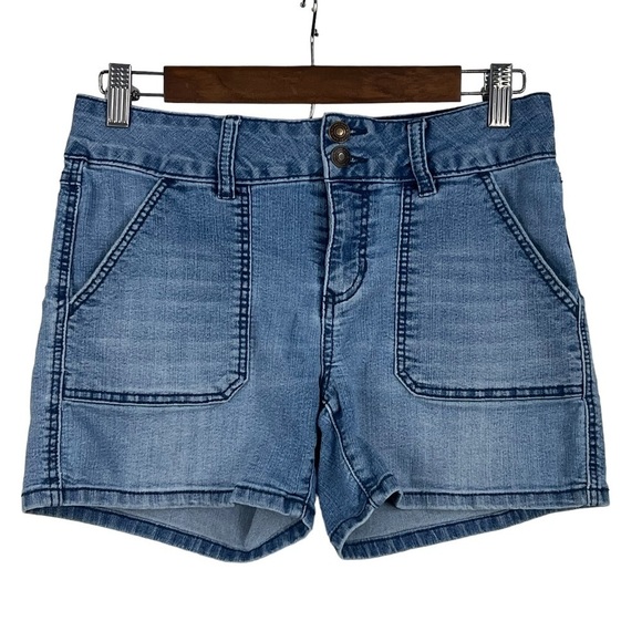 Artisan‎ NY WOMENS DENIM SHORTS WITH FRONT POCKETS - Picture 1 of 10
